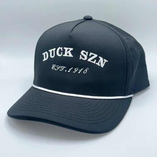 Black Duck szn embroidered snapback