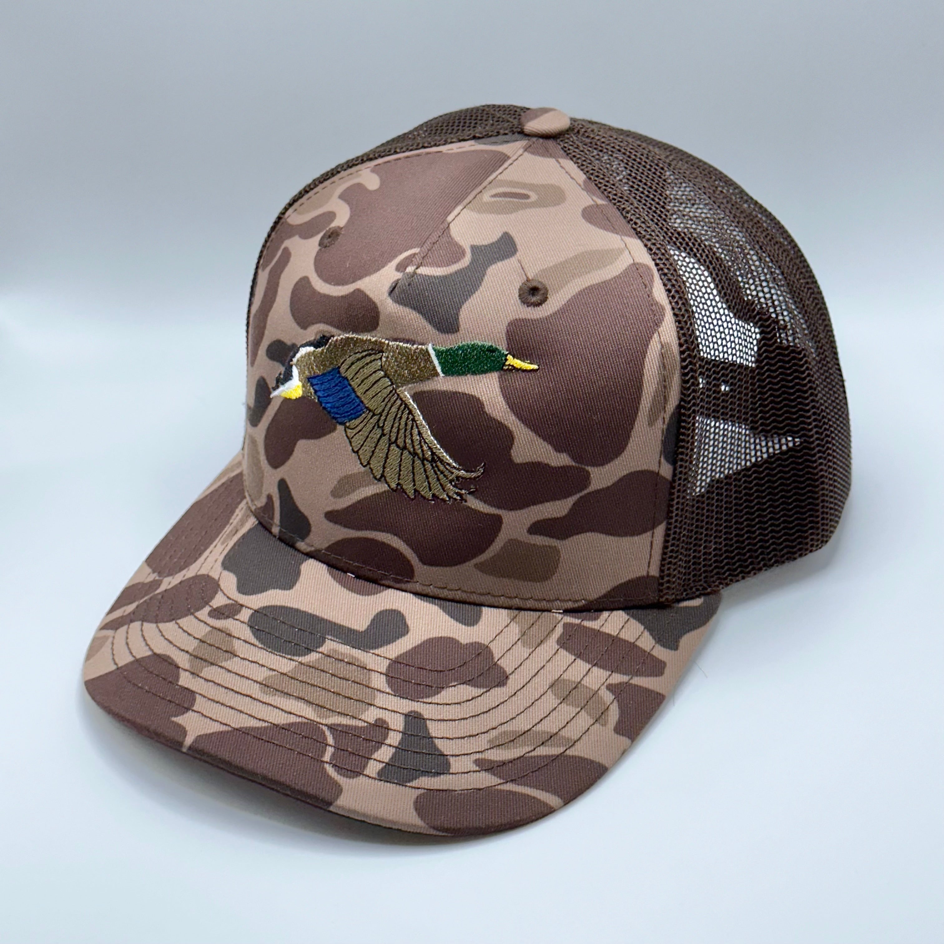 DUX Old School Camo Mesh Back Hat – Dux Waterfowl Co