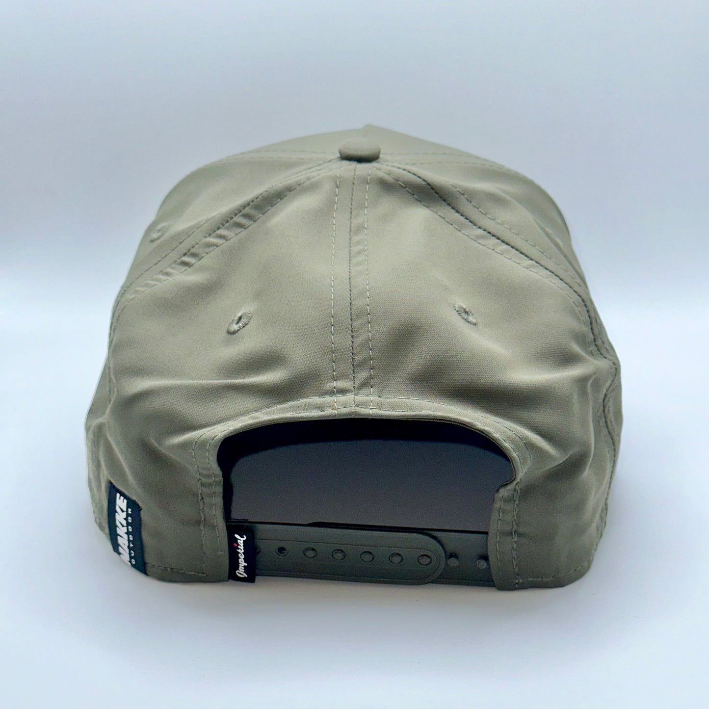 Olive Green Duck Logo Snapback