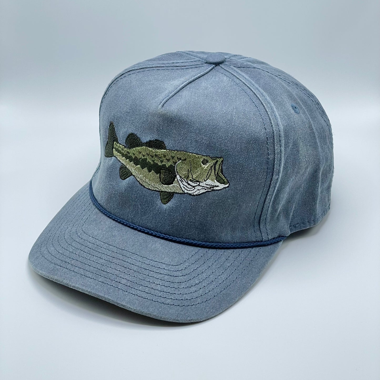 Washed Denim Bass SnapBack
