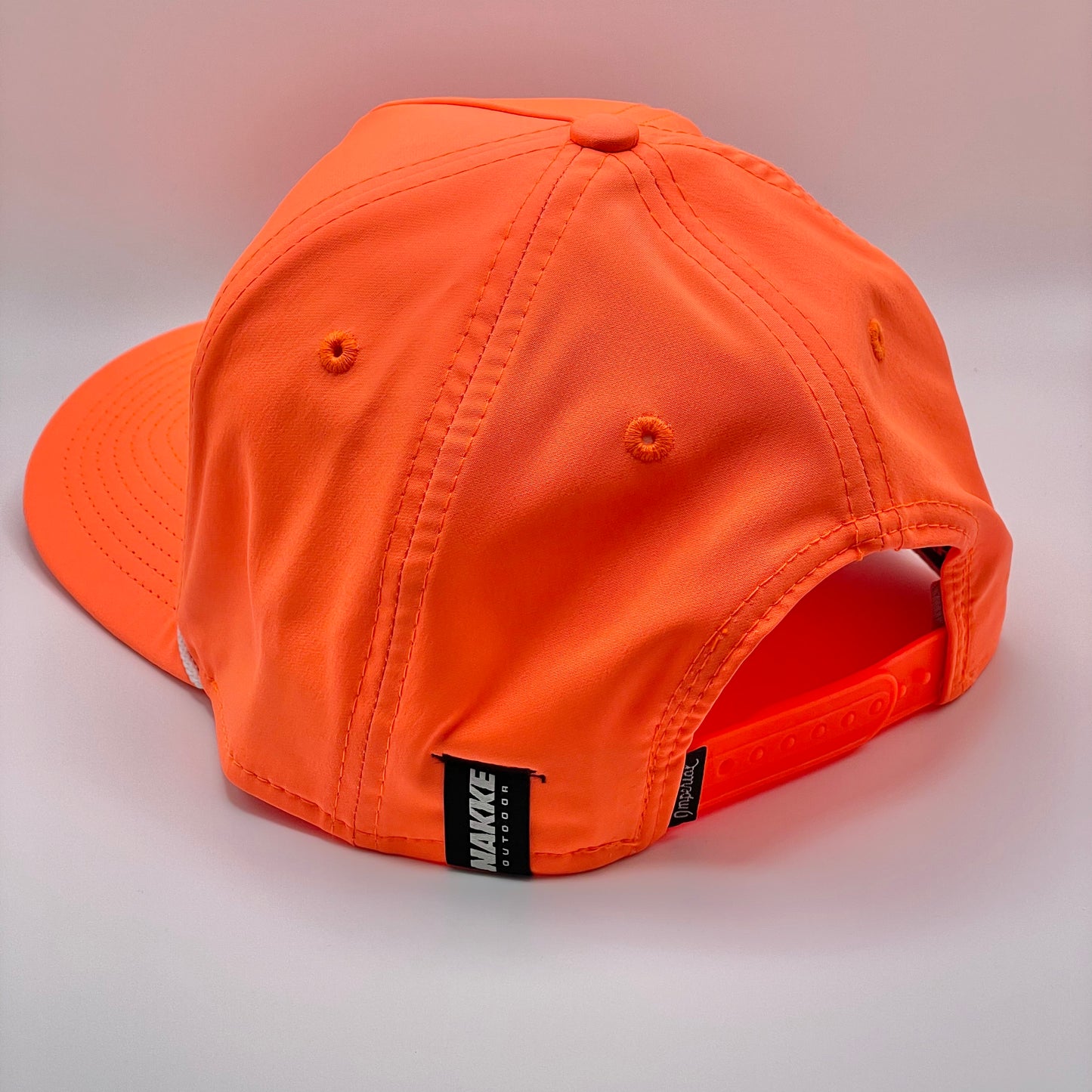 Neon orange 5 panel SnapBack