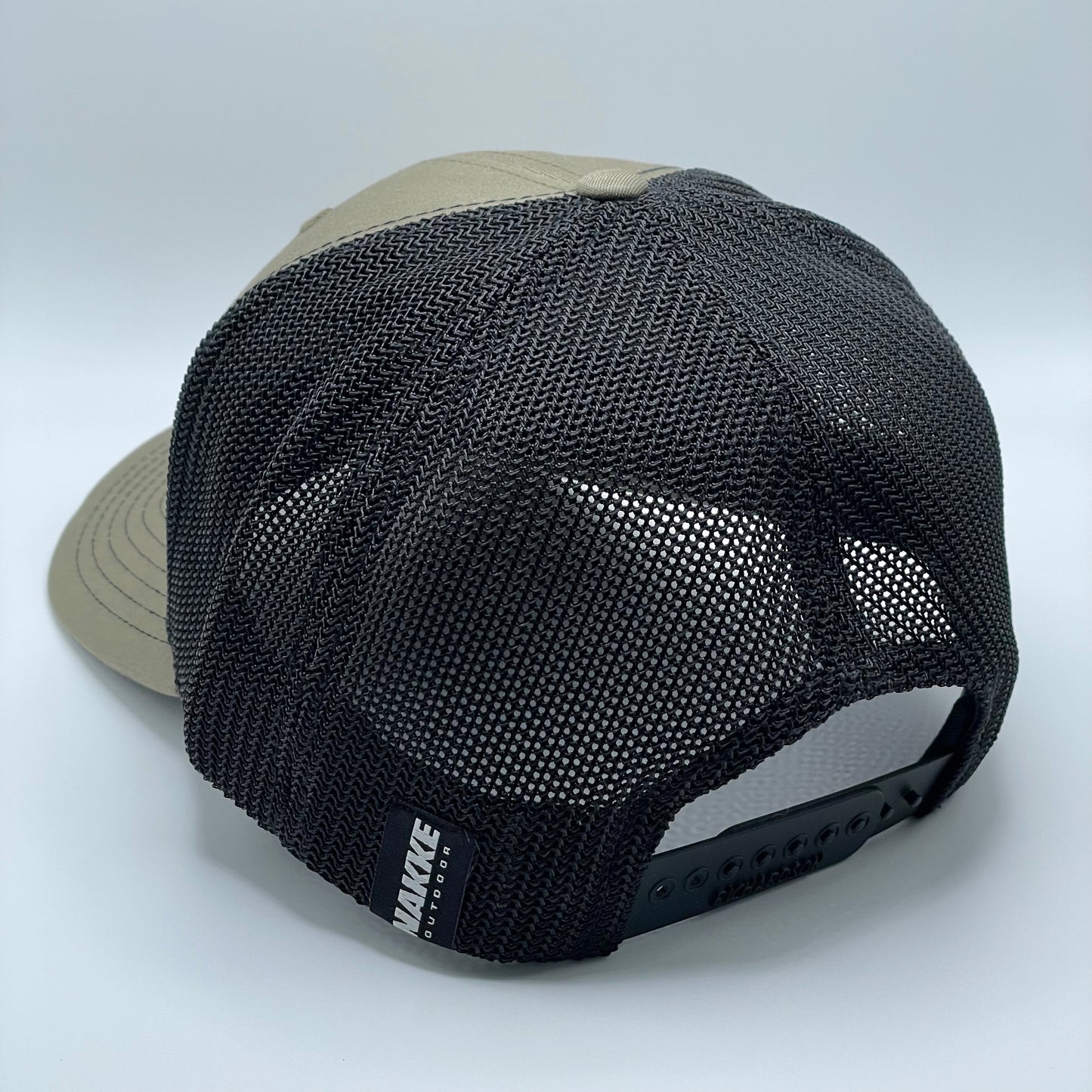 Olive green flex trucker