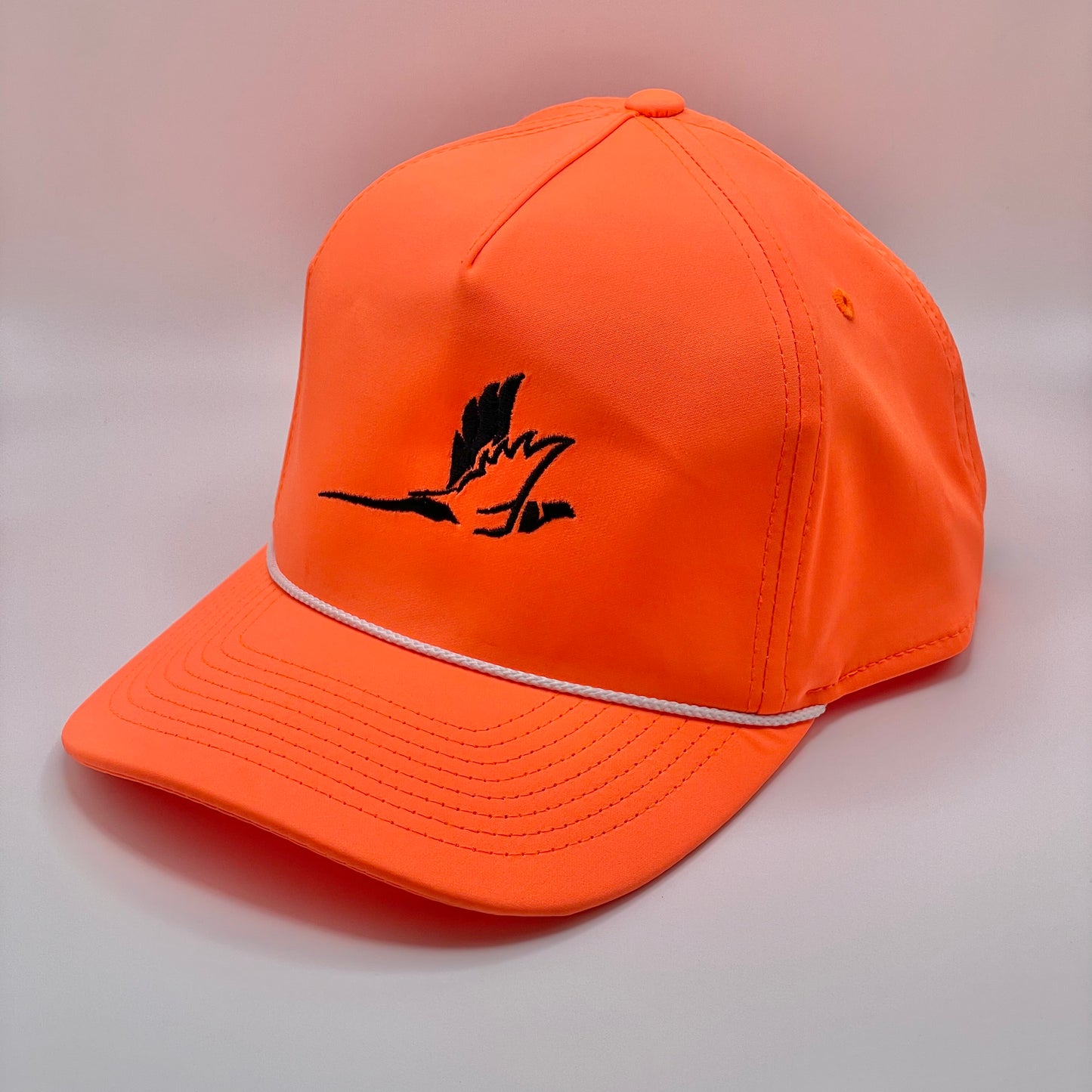 Neon orange 5 panel SnapBack