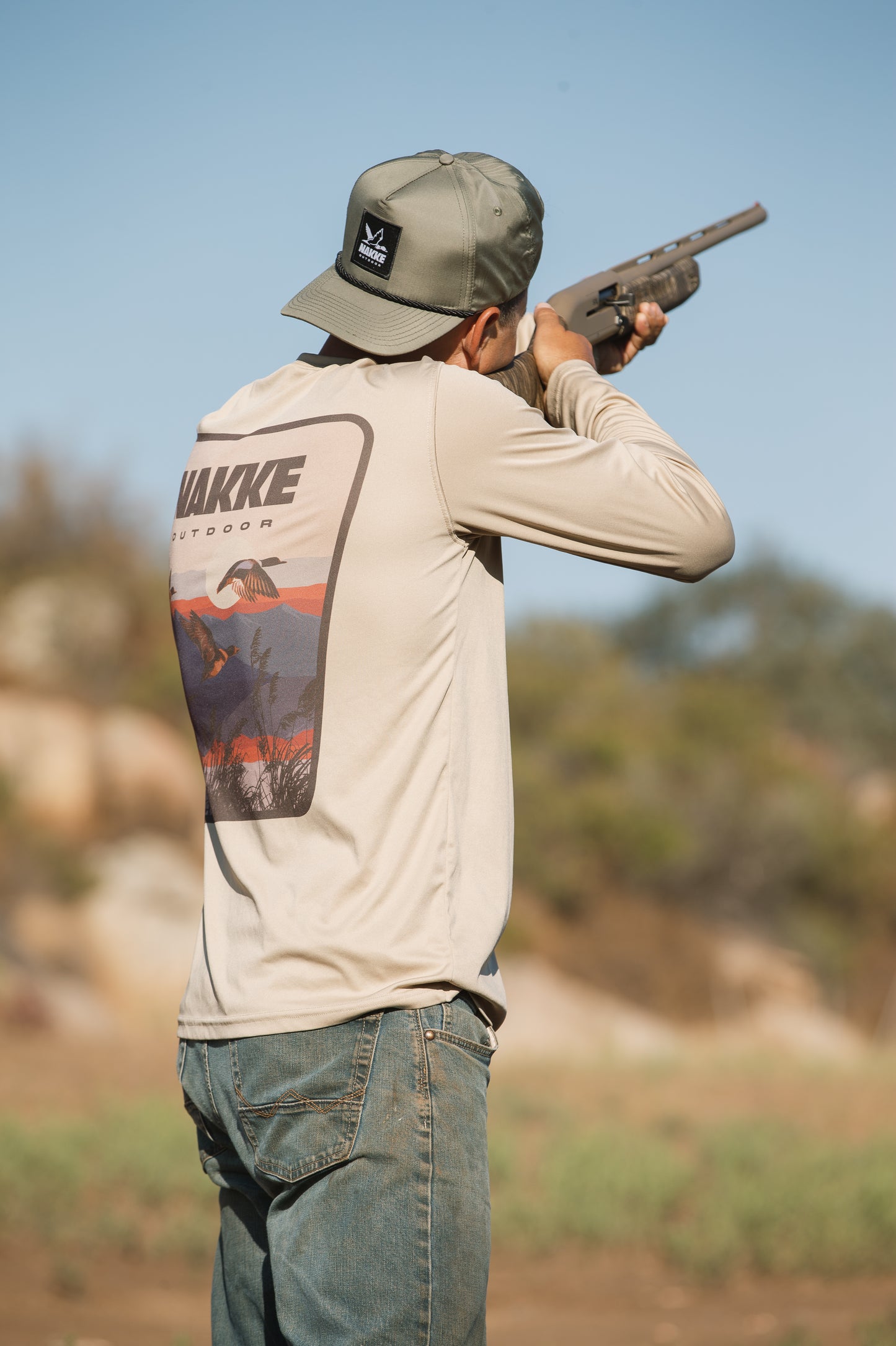Tan Performance Long Sleeve