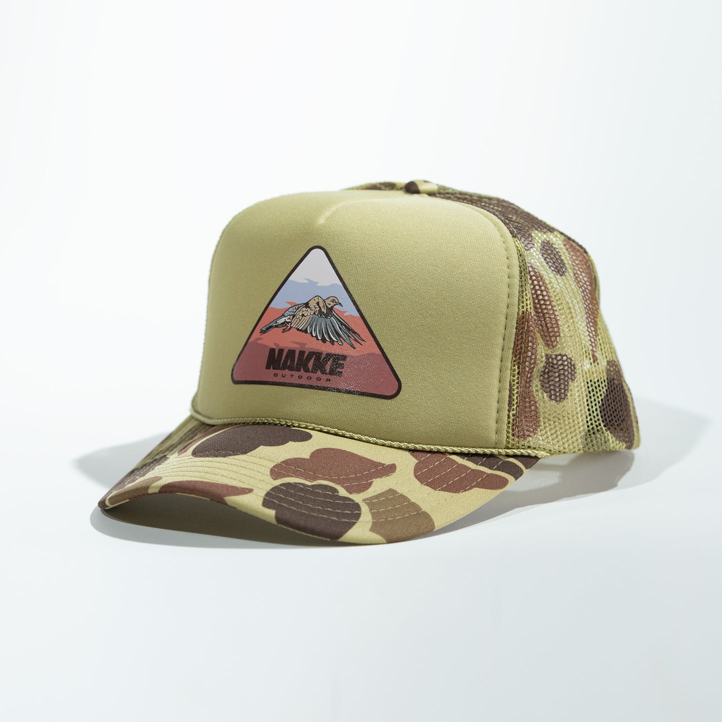 Old School Foam Trucker Dove Hat