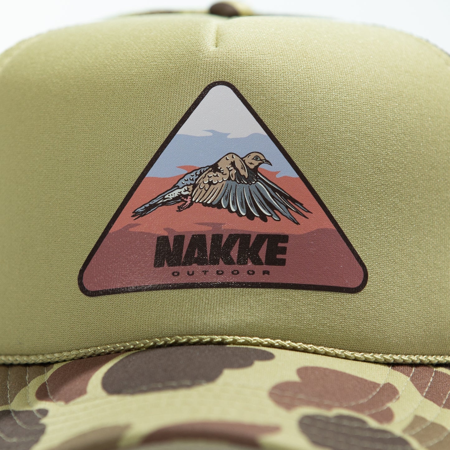 Old School Foam Trucker Dove Hat