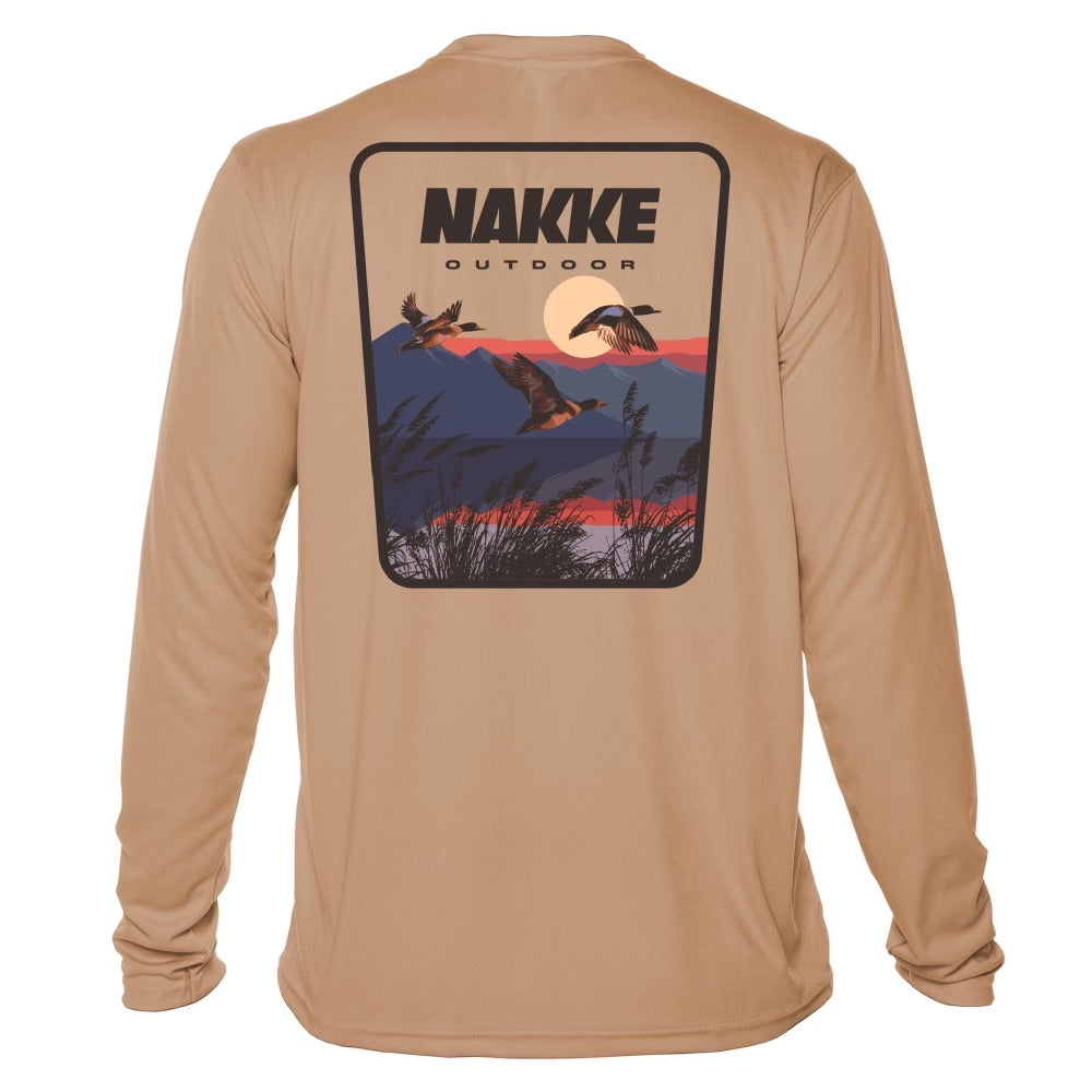 Tan Performance Long Sleeve