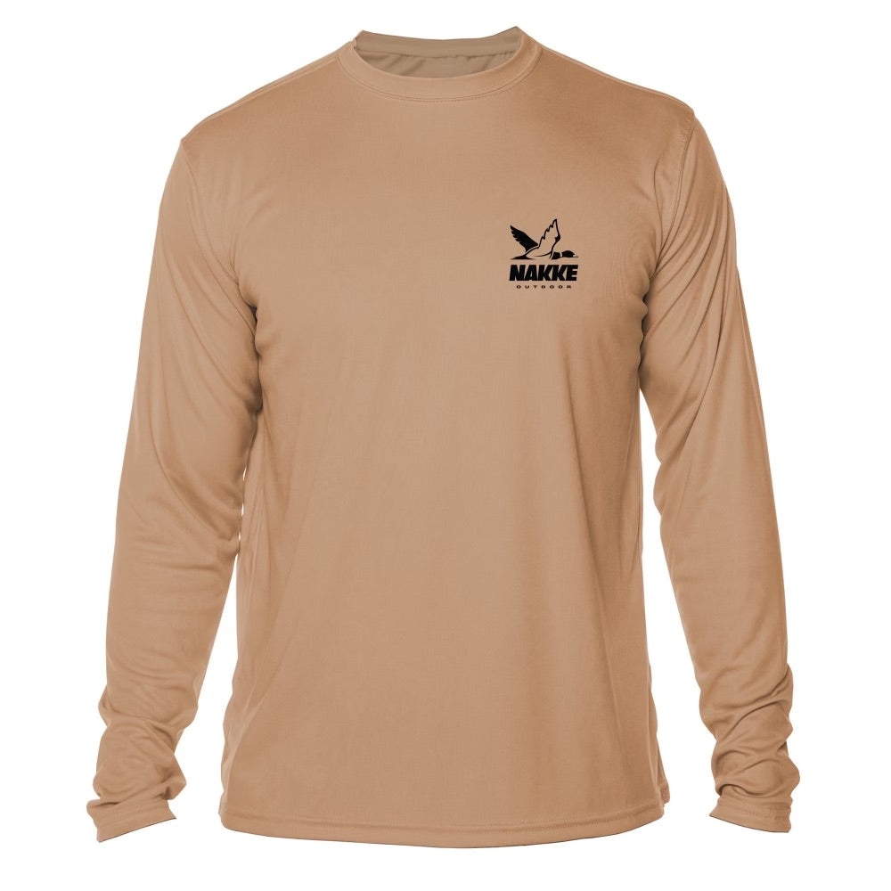Tan Performance Long Sleeve