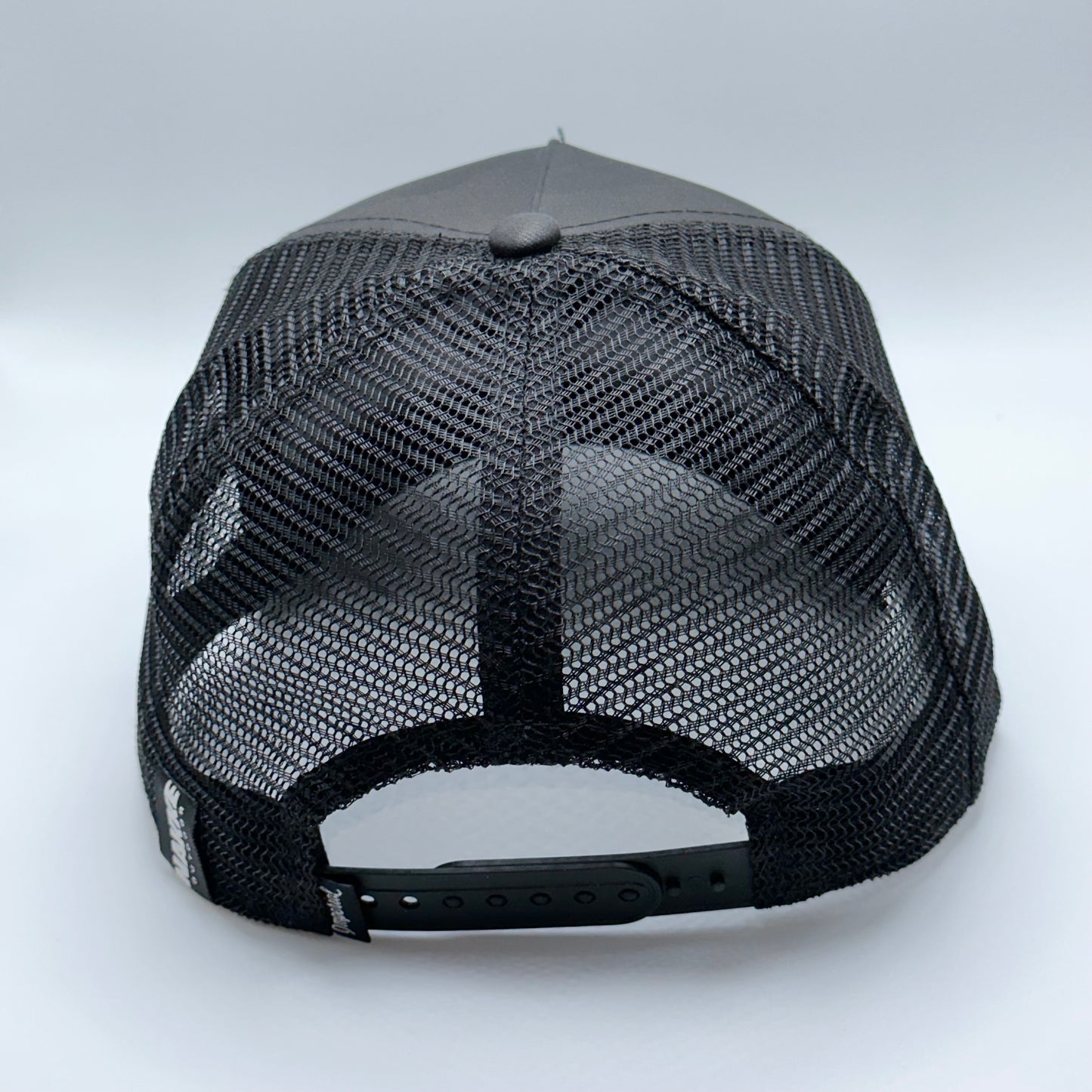 Black 5 panel retro fit mesh back - mallard hat